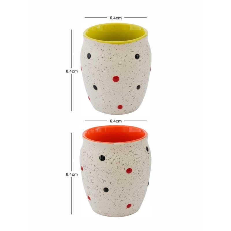 Kulhad - Poppy Pill Mug - Set Of Six