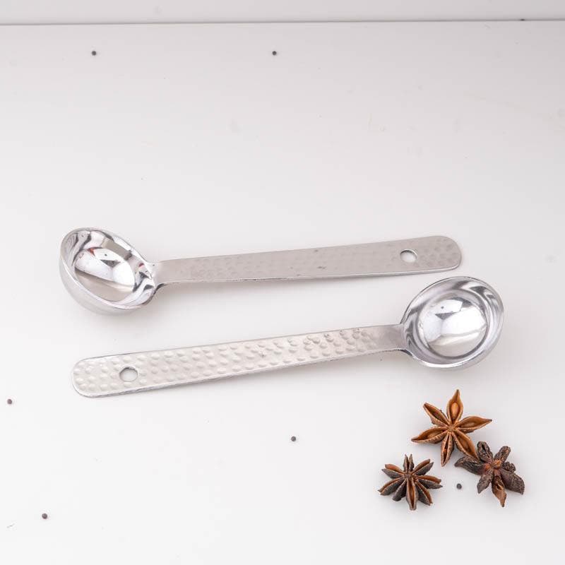 Buy Vintage Charm Hammered Laddle (14 Inches) - Set Of Two Kitchen Tools & Gadgets from Vaaree