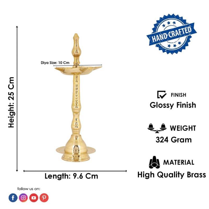 Buy Krityaga Brass Lamp Lamps from Vaaree