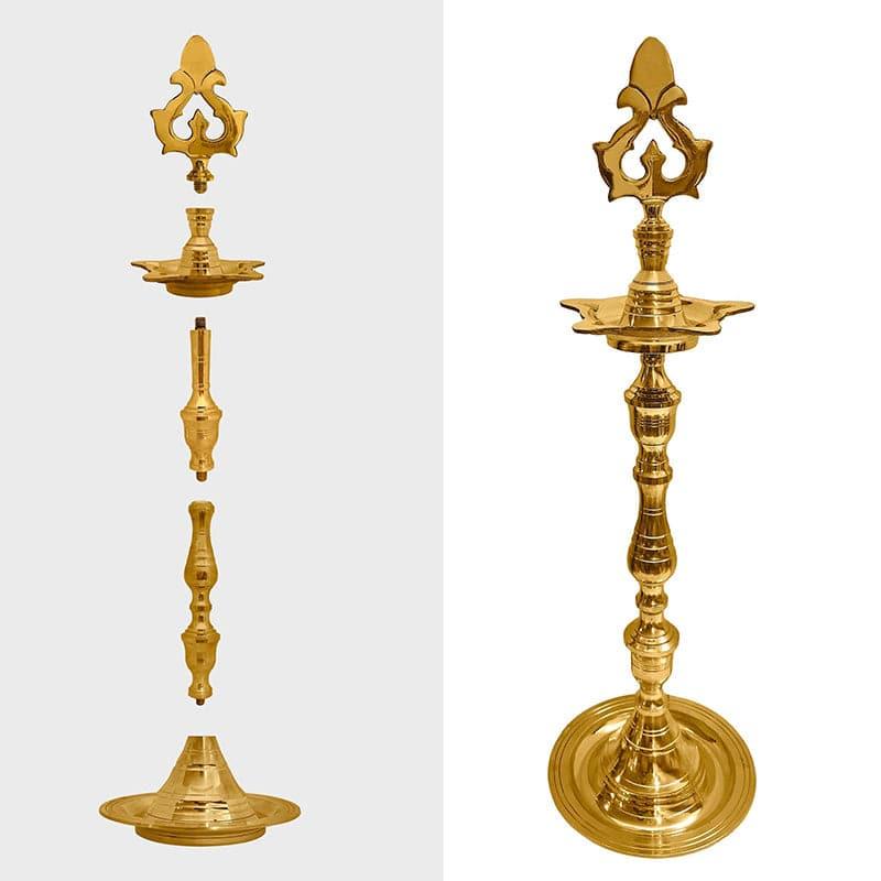 Lamps - Vibha Brass Lamp - Large