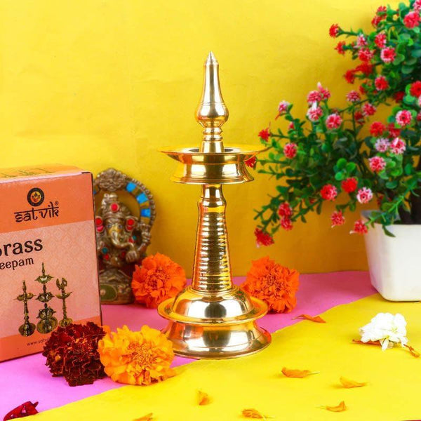 Lamps - Vibhava Brass Lamp - Small