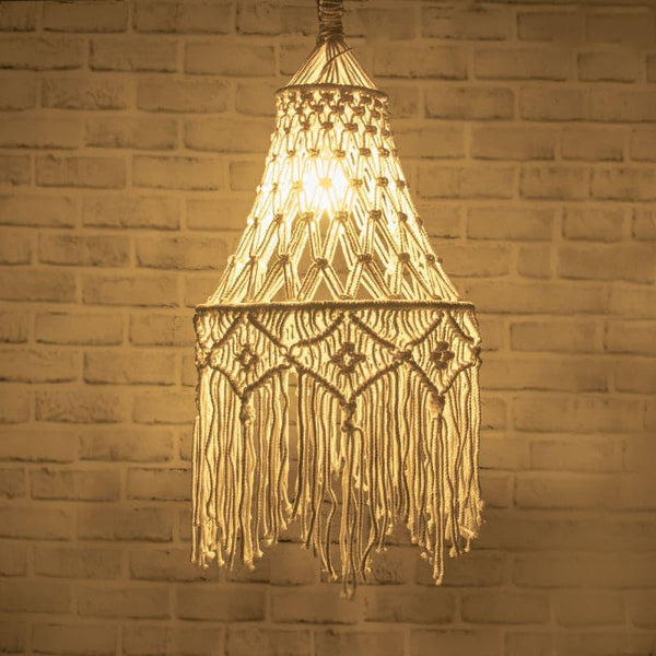 Lampshades - Ahora Macrame Lampshade