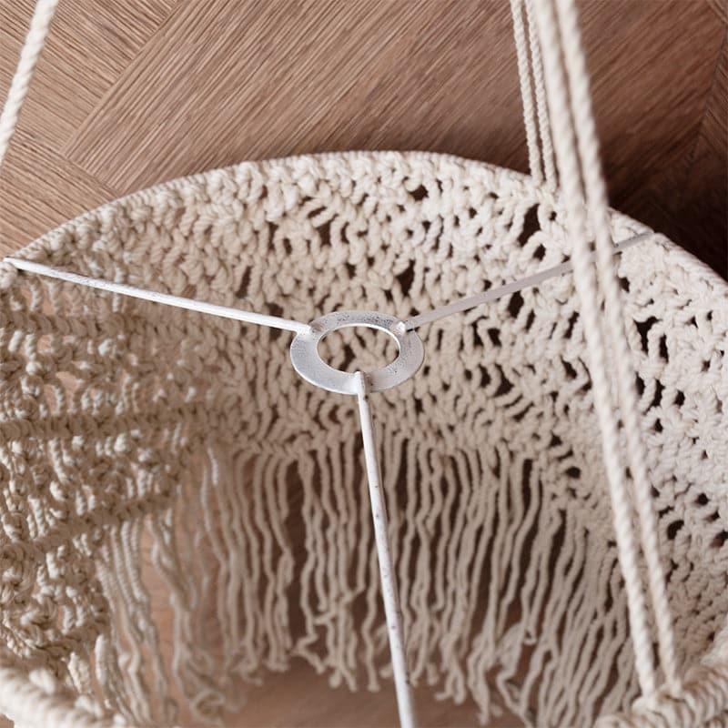 Lampshades - Clover Macrame Lampshade