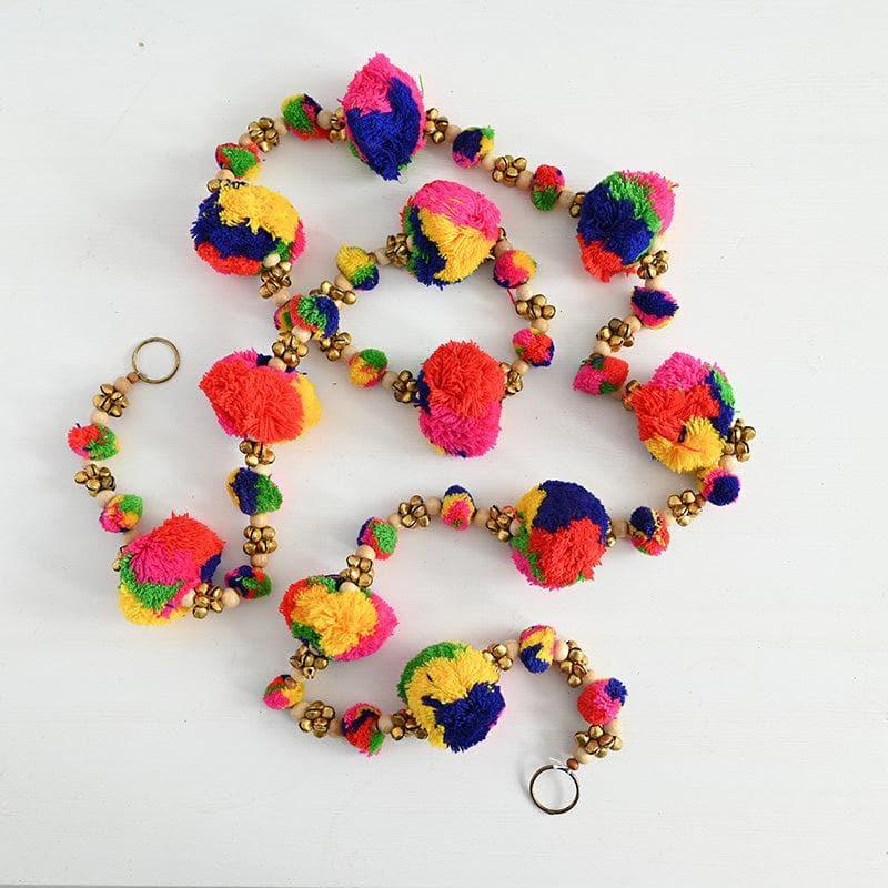 Buy Candy Pom Pom Bunting Latkans from Vaaree