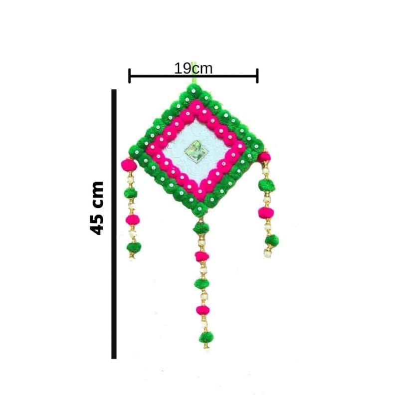 Latkans - Lozenge Festive Latkan - Pink & Green