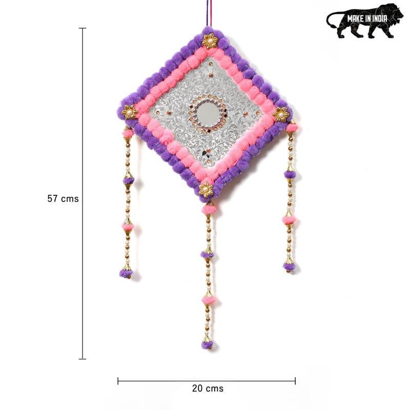 Latkans - Lozenge Festive Latkan - Pink & Purple