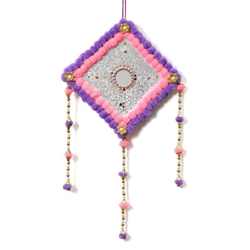 Latkans - Lozenge Festive Latkan - Pink & Purple