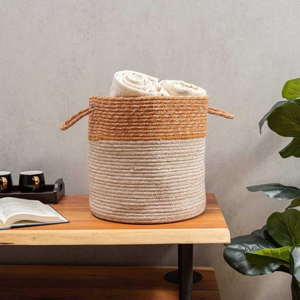 Laundry Basket - Evana Natural Fiber Laundry Basket