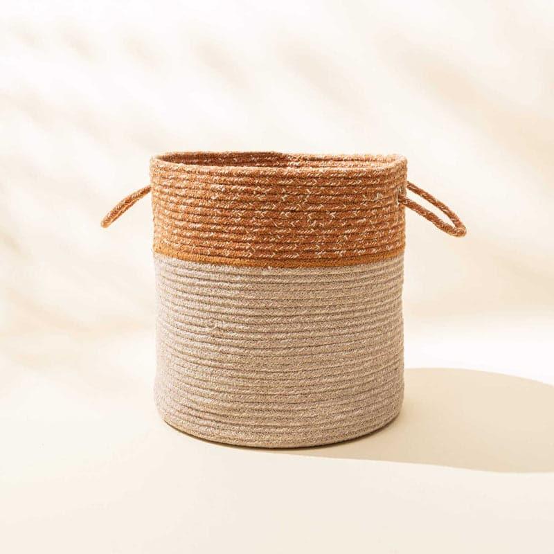 Buy Evana Natural Fiber Laundry Basket Laundry Basket from Vaaree