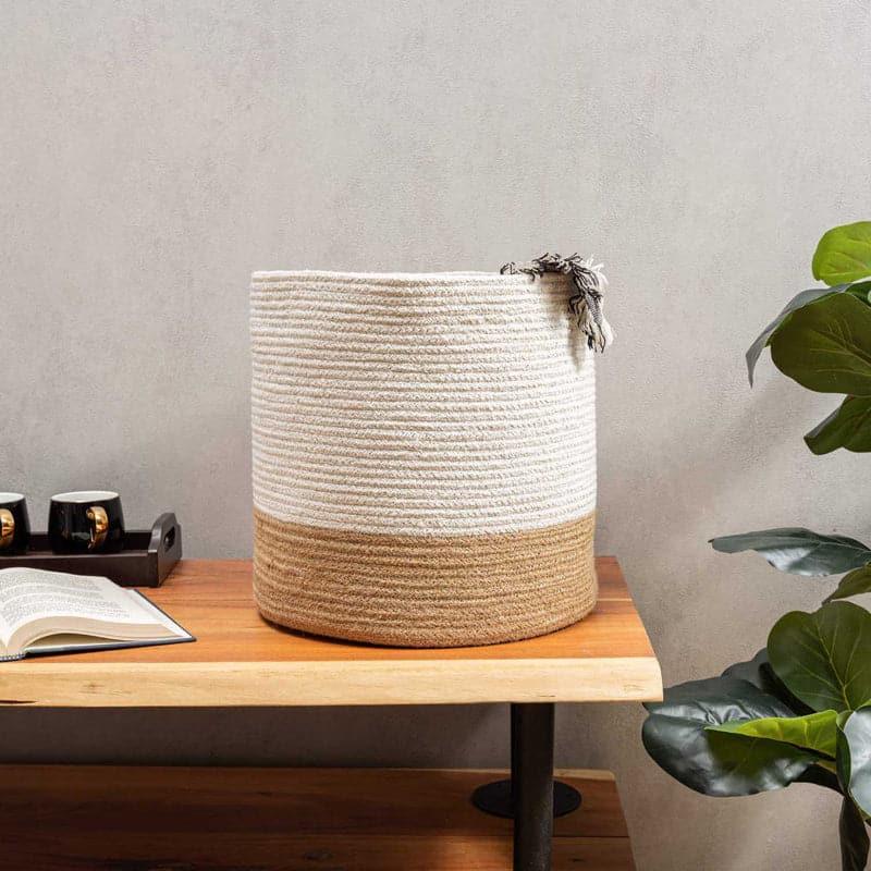 Buy Evara Natural Fiber Laundry Basket Laundry Basket from Vaaree