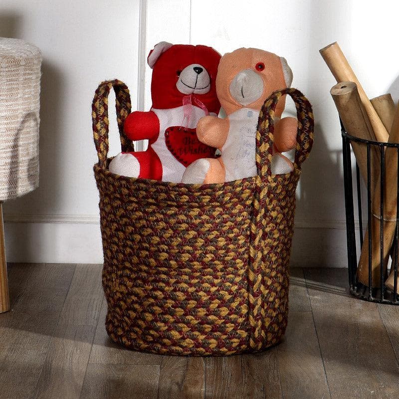 Buy Peggy Natural Fiber Basket Laundry Basket from Vaaree