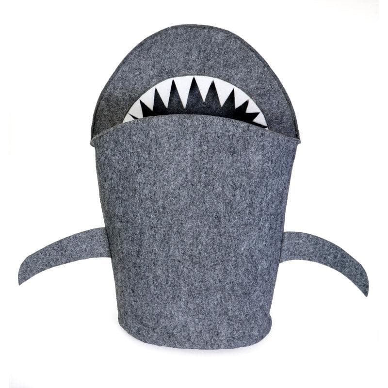 Laundry Basket - Shark Bite Felt Storage Basket