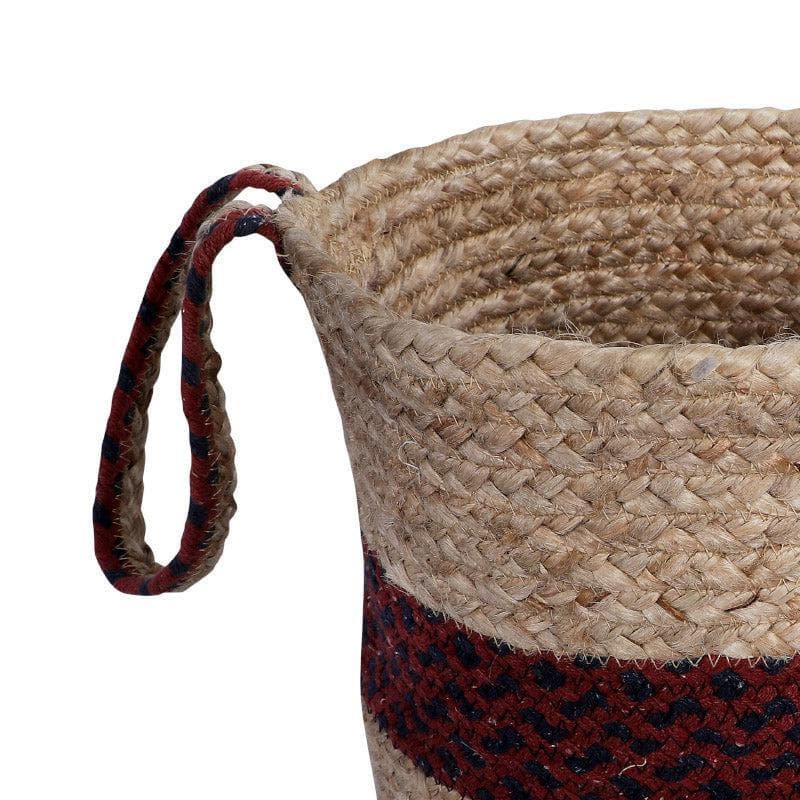 Buy Sirora Natural Fiber Basket Laundry Basket from Vaaree