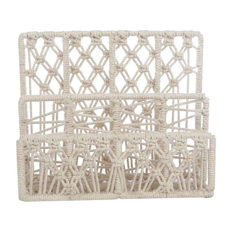 Buy Agela Macrame Magazine Holder Magazine Holder from Vaaree