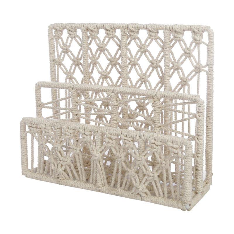 Buy Agela Macrame Magazine Holder Magazine Holder from Vaaree