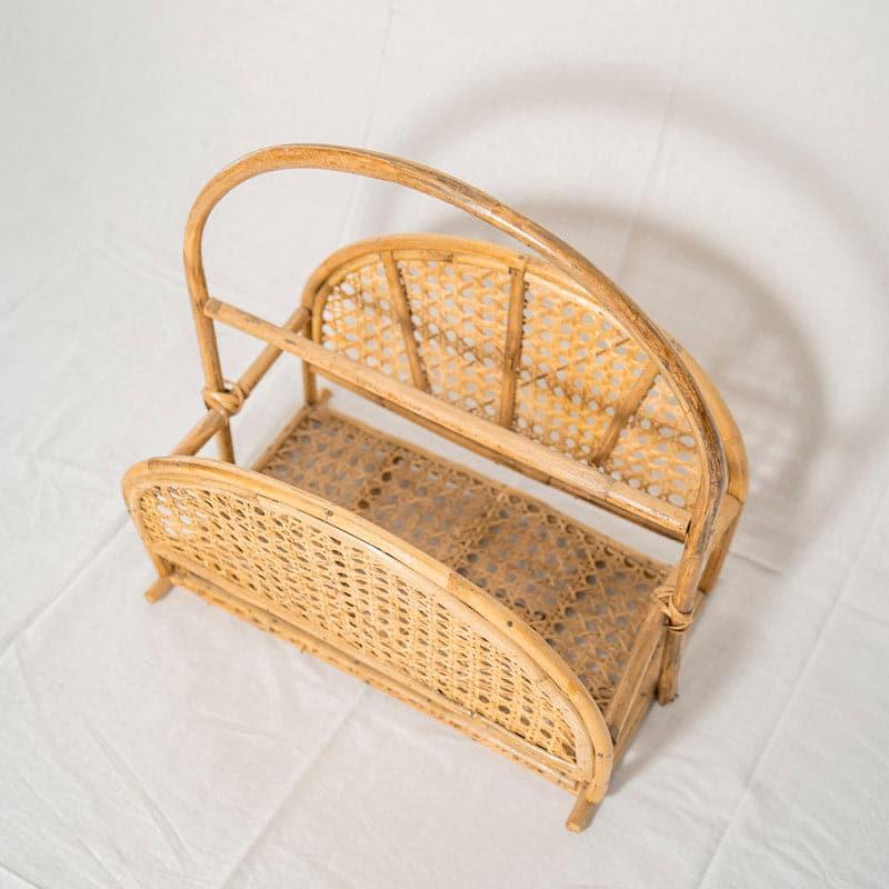 Buy Chauncey Wicker Magazine Holder Magazine Holder from Vaaree