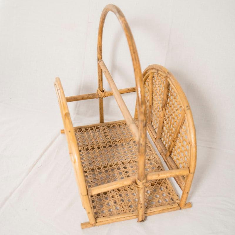 Buy Chauncey Wicker Magazine Holder Magazine Holder from Vaaree