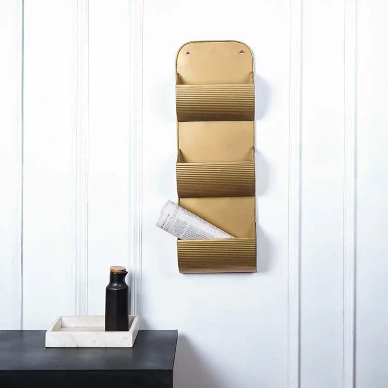 Buy Zinco Wall Mounted Magazine Holder Magazine Holder from Vaaree