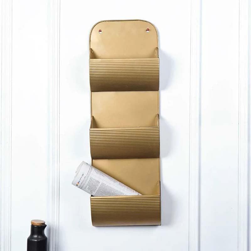 Buy Zinco Wall Mounted Magazine Holder Magazine Holder from Vaaree