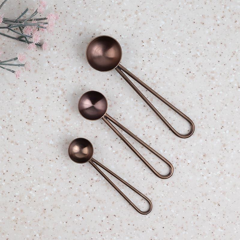 Kitchen Tools & Gadgets - Jimo Measuring Spoon (Rose Gold) - Set Of Three