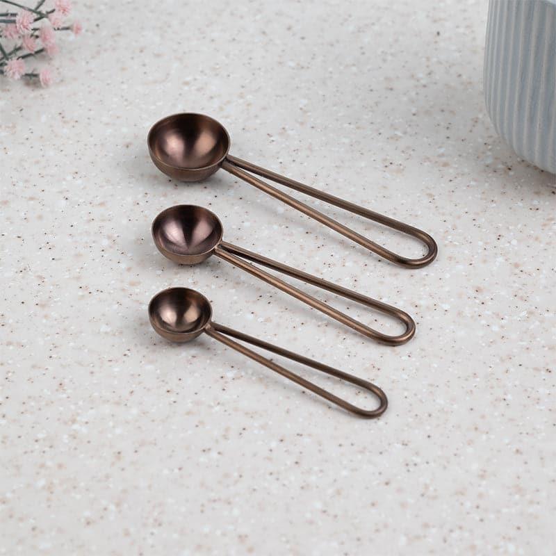 Kitchen Tools & Gadgets - Jimo Measuring Spoon (Rose Gold) - Set Of Three