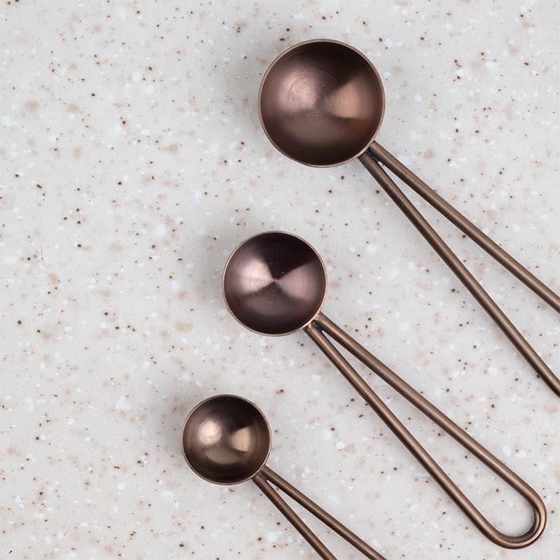 Kitchen Tools & Gadgets - Jimo Measuring Spoon (Rose Gold) - Set Of Three