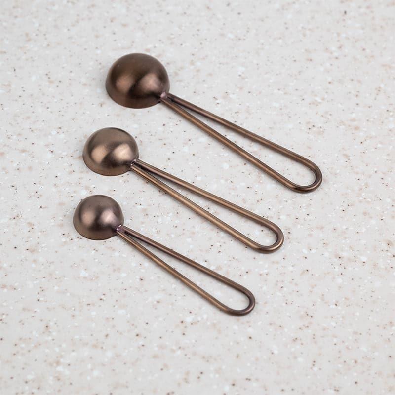 Kitchen Tools & Gadgets - Jimo Measuring Spoon (Rose Gold) - Set Of Three