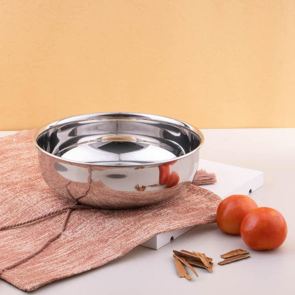 Buy Auram Stainless Steel Bowl - 2500 ML Mixing Bowls from Vaaree