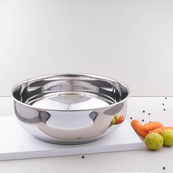 Buy Auram Stainless Steel Bowl - 6000 ML Mixing Bowls from Vaaree