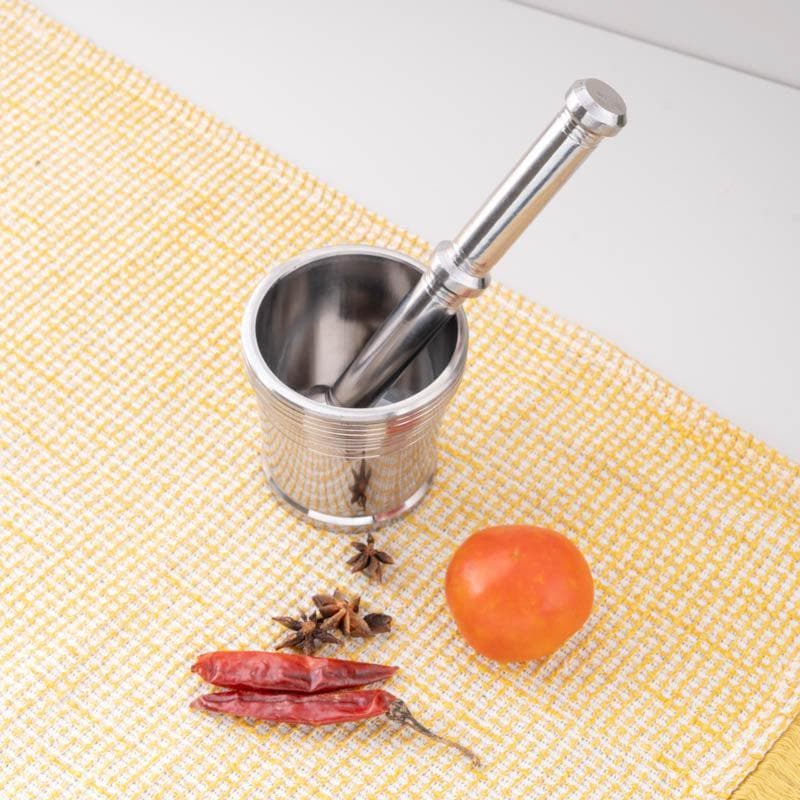 Buy Chef'n Steel Mortar & Pestle Kitchen Tools & Gadgets from Vaaree