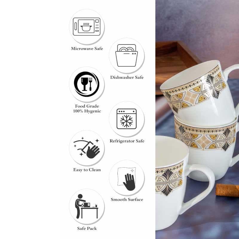 Buy Adyaa Mug - Set Of Six Mug & Tea Cup from Vaaree