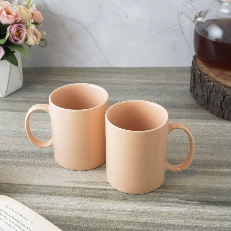 Buy Akoosh Blush Mug (400 ML) - Set Of Two Mug & Tea Cup from Vaaree