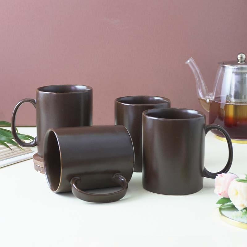 Buy Akoosh Cocoa Mug (400 ML) - Set Of Four Mug & Tea Cup from Vaaree