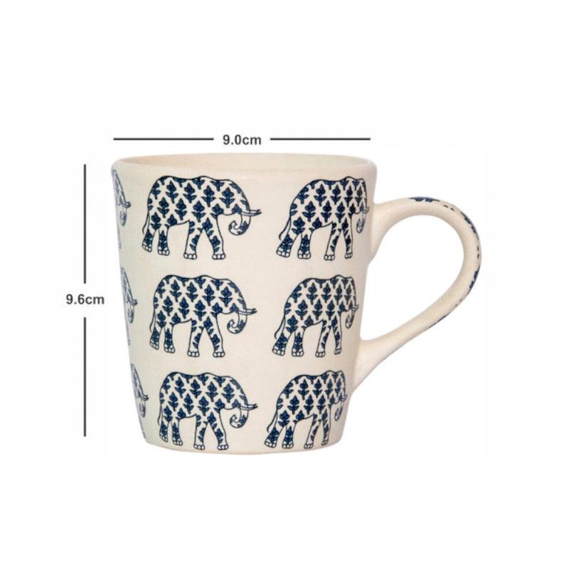 Mug & Tea Cup - Ambari Ethnic Mug (310 ML) - Set Of Four