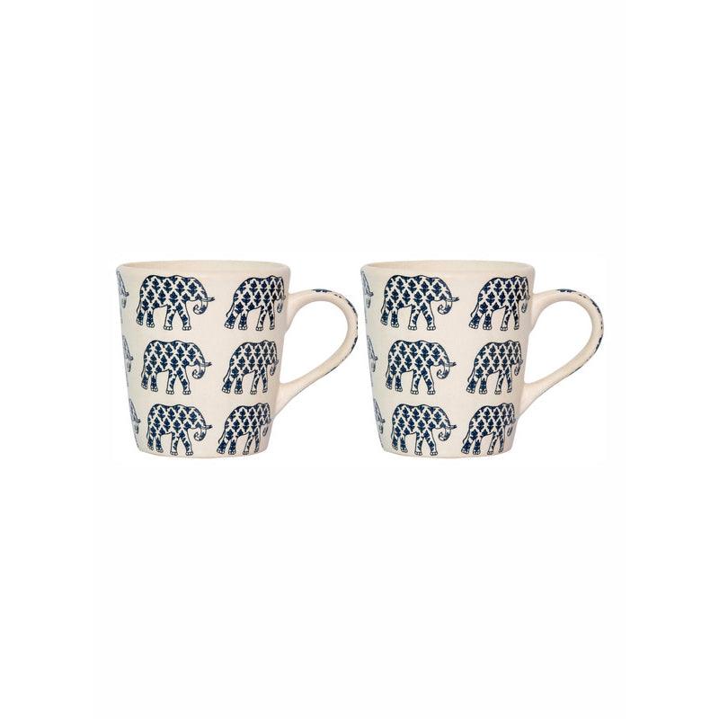 Mug & Tea Cup - Ambari Ethnic Mug (310 ML) - Set Of Two