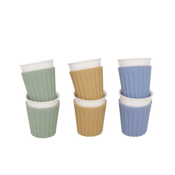 Buy Ashko Sculpt Mug (130 ML) - Set Of Six Mug & Tea Cup from Vaaree