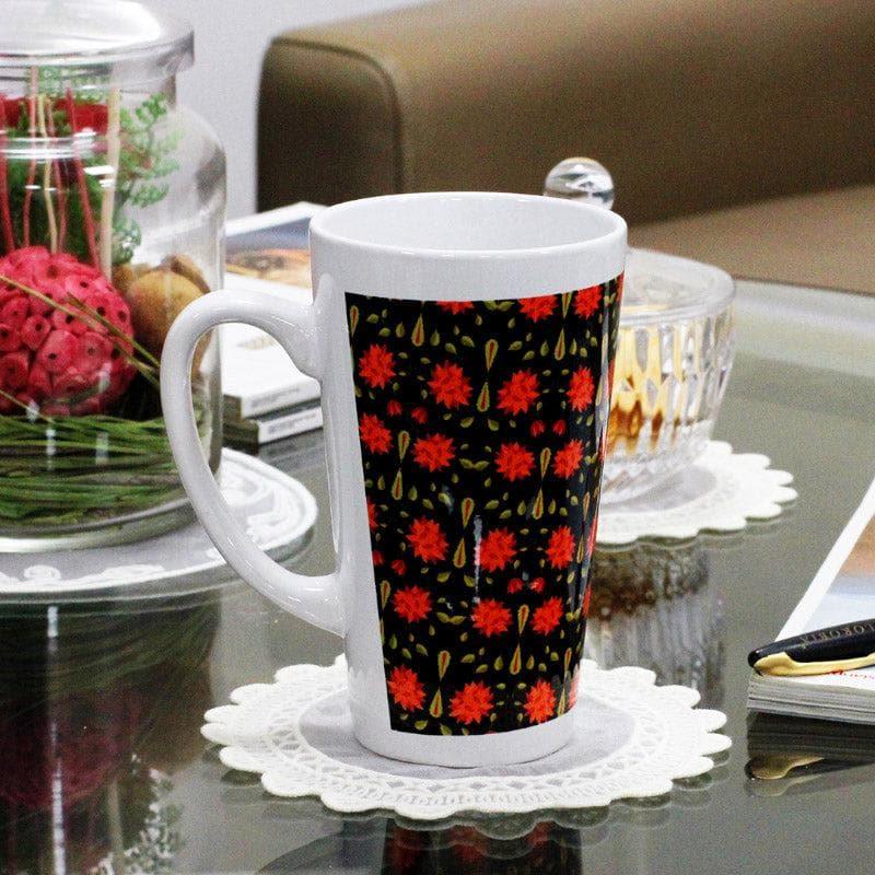 Mug & Tea Cup - Bloom Blast Coffee Mug - Black