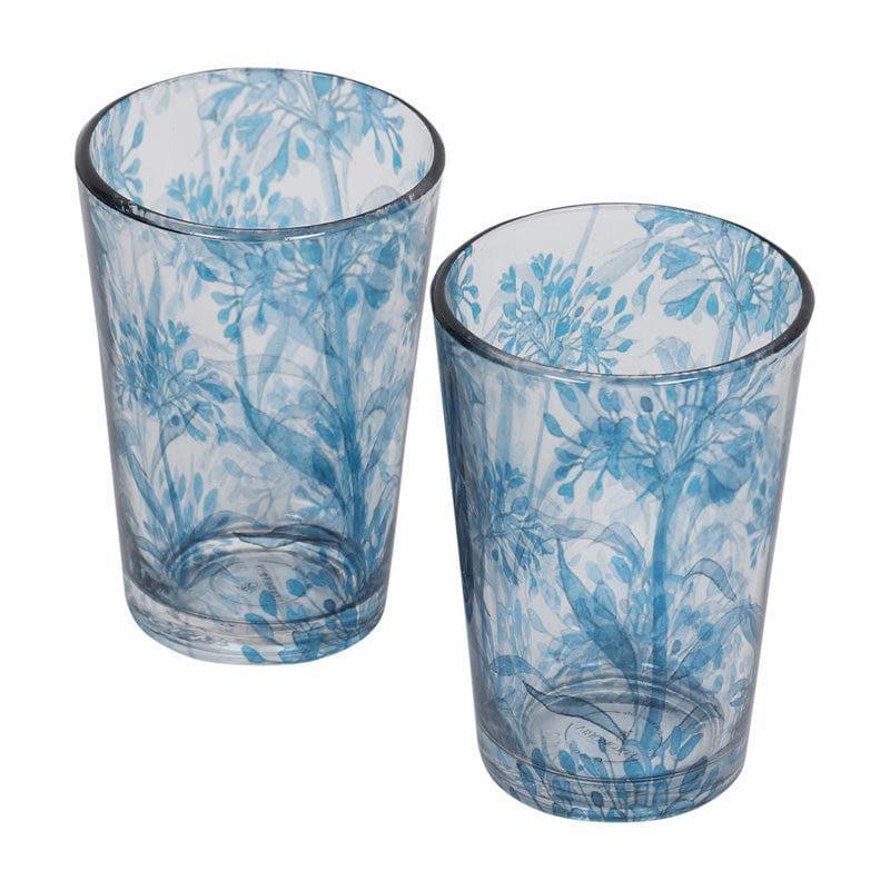 Mug & Tea Cup - Botanical Symphony Chai Glass (100 ML) - Set Of Two