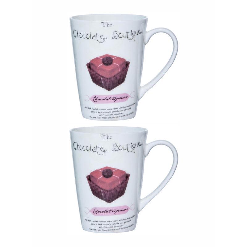 Mug & Tea Cup - Brownie Bite Mug (360 ML) - Set Of Two