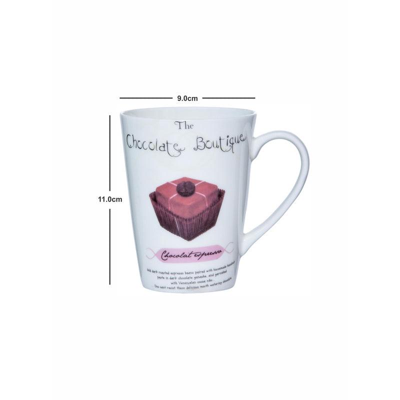 Mug & Tea Cup - Brownie Bite Mug (360 ML) - Set Of Two