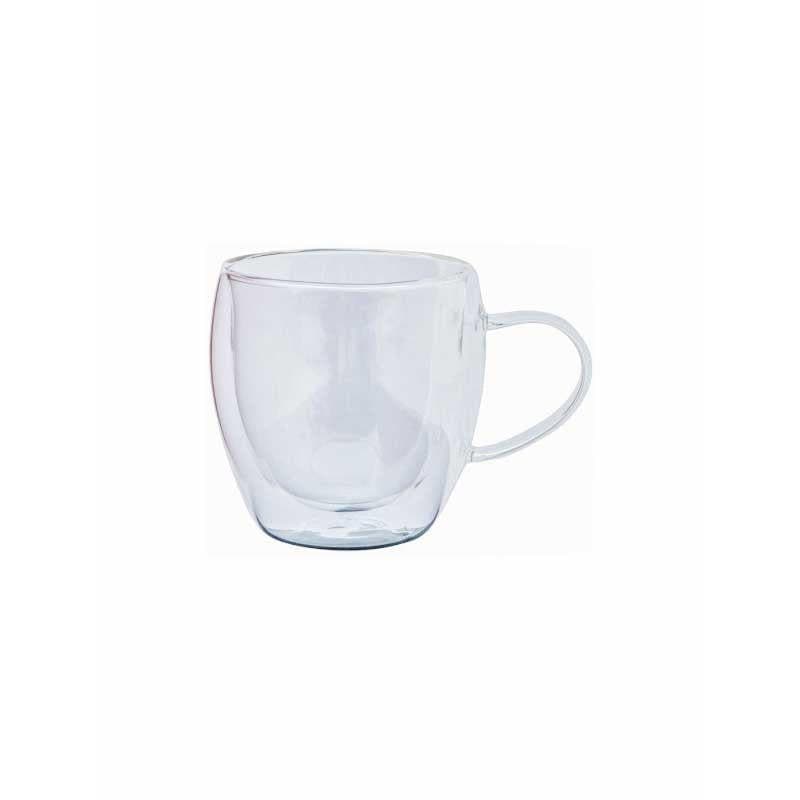 Buy Mug & Tea Cup - Cooltrex Glass Mug (Round) - Set Of Two at Vaaree online