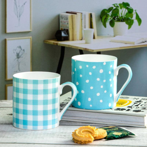 Mug & Tea Cup - Cross Glimmer Mug (360 ML) - Set Of Two