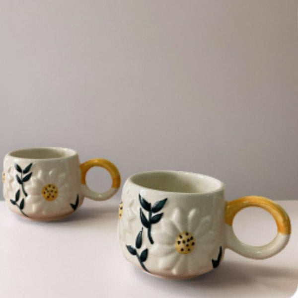 Mug & Tea Cup - Daisy Sip Cup - 300 ML