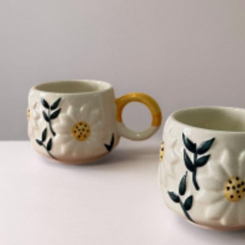 Mug & Tea Cup - Daisy Sip Cup - 300 ML