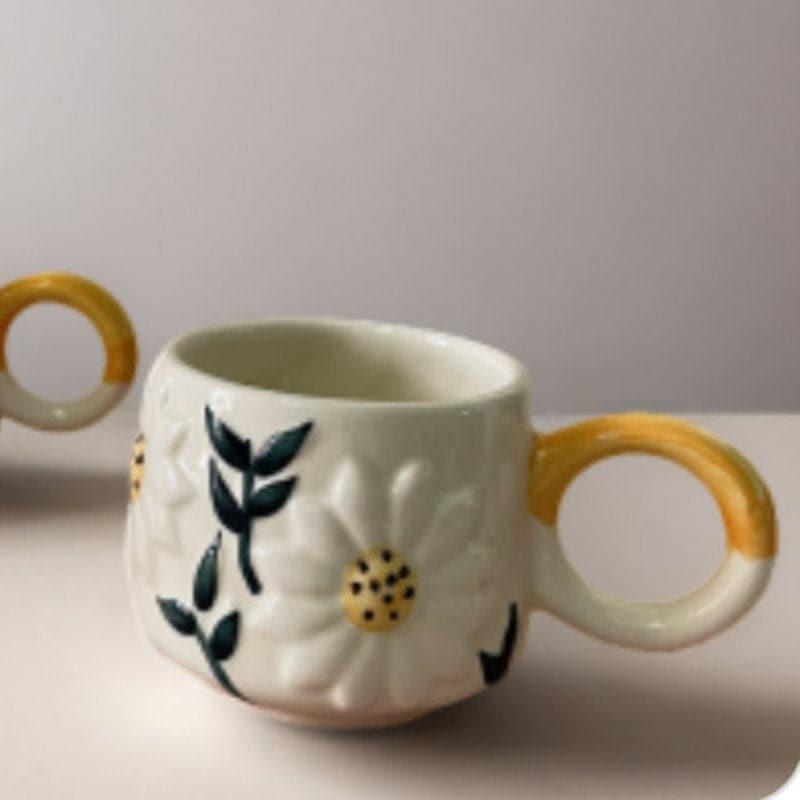 Mug & Tea Cup - Daisy Sip Cup - 300 ML