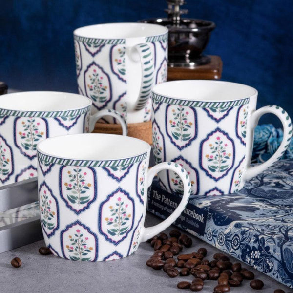 Mug & Tea Cup - Darbari Khaas Classic Mugs (320 ML) - Set Of Four