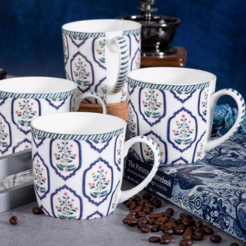 Buy Darbari Khaas Classic Mugs (320 ML) - Set Of Four Mug & Tea Cup from Vaaree