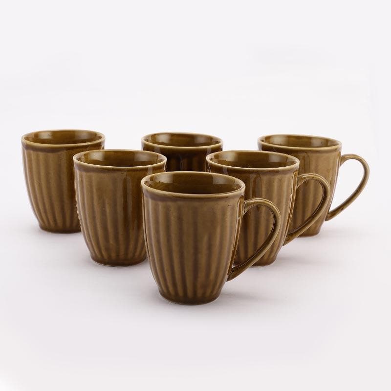 Buy Earthy Charm Mug - Set Of Six Mug & Tea Cup from Vaaree