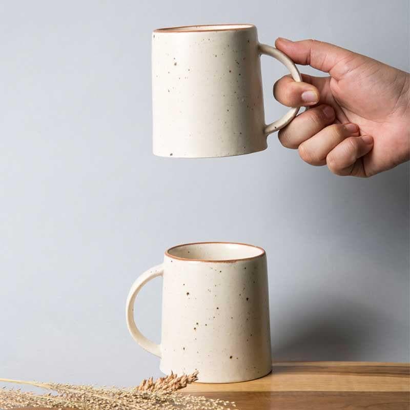 Mug & Tea Cup - Earthy Elegance Mug - Set Of Two