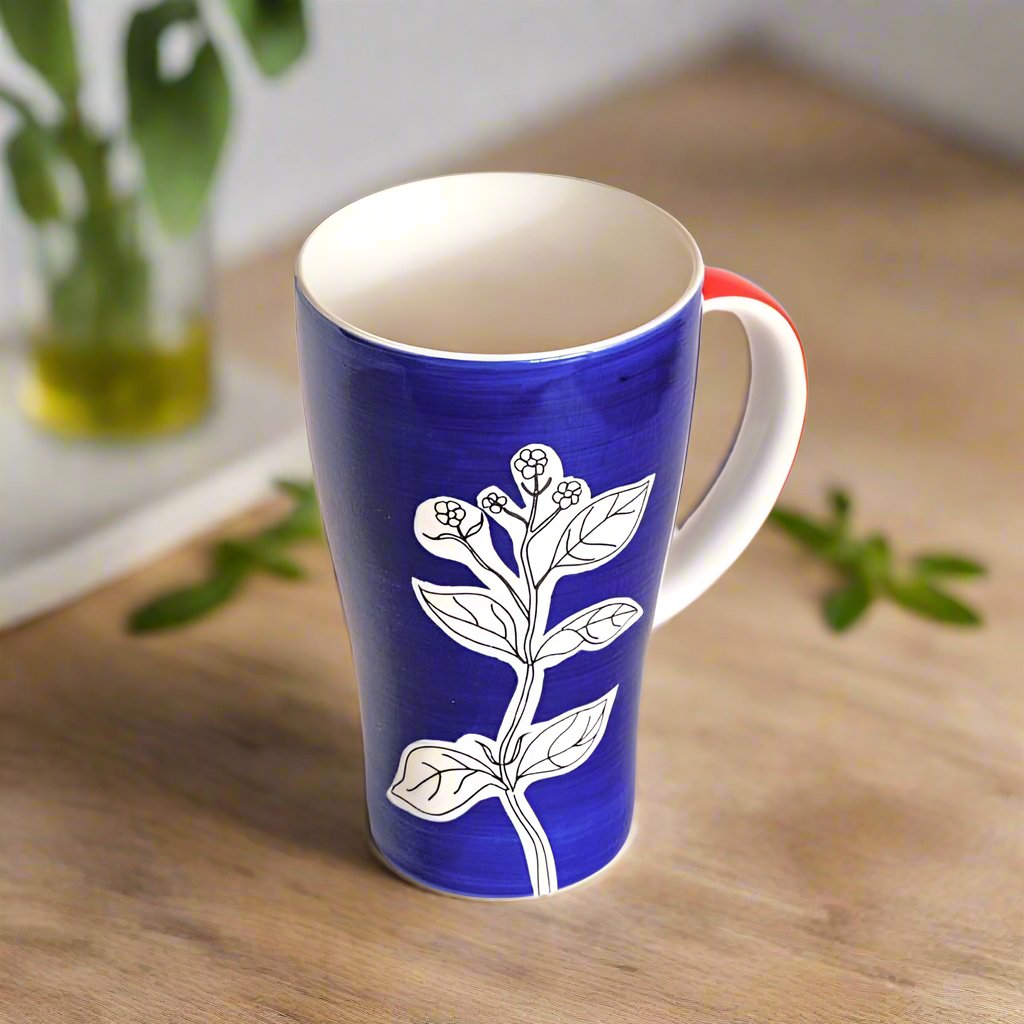 Buy Electric Azure Mug - Buds Mug & Tea Cup from Vaaree